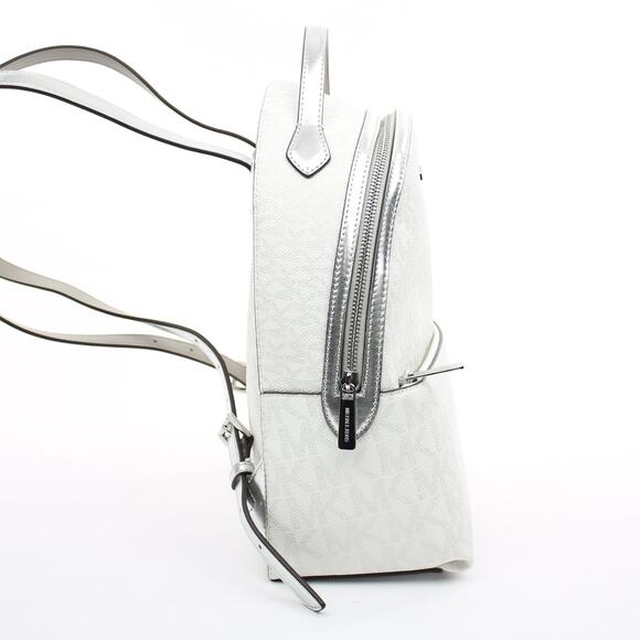 Michael Kors Silver Logo Backpack main image 6